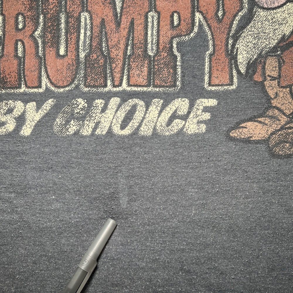 Grumpy Disneyland Resort Mens XL T Shirt "Genius by Birth , Grumpy by Choice" - Picture 10 of 16